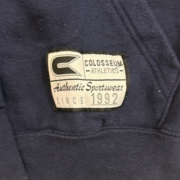 Kids Navy Hoodie with Jackson State University Logo JSU - Picture 3 of 4